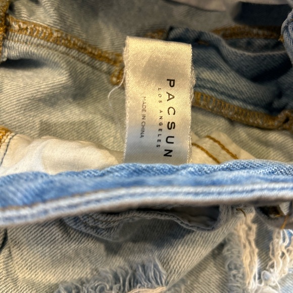 PacSun Light Blue Distressed Skinny Jeans - Picture 6 of 8